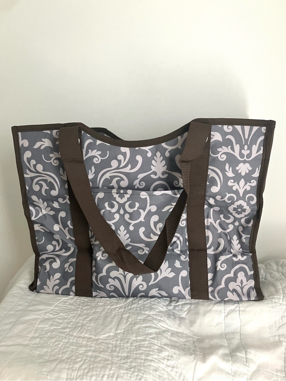 Thirty-one All day organizing tote bag in Grey Parisian Pop